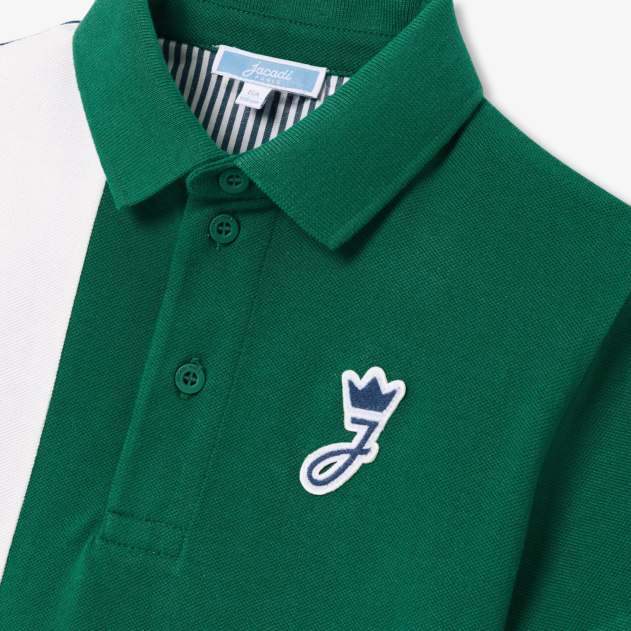 Boy cotton piquÃ© polo shirt