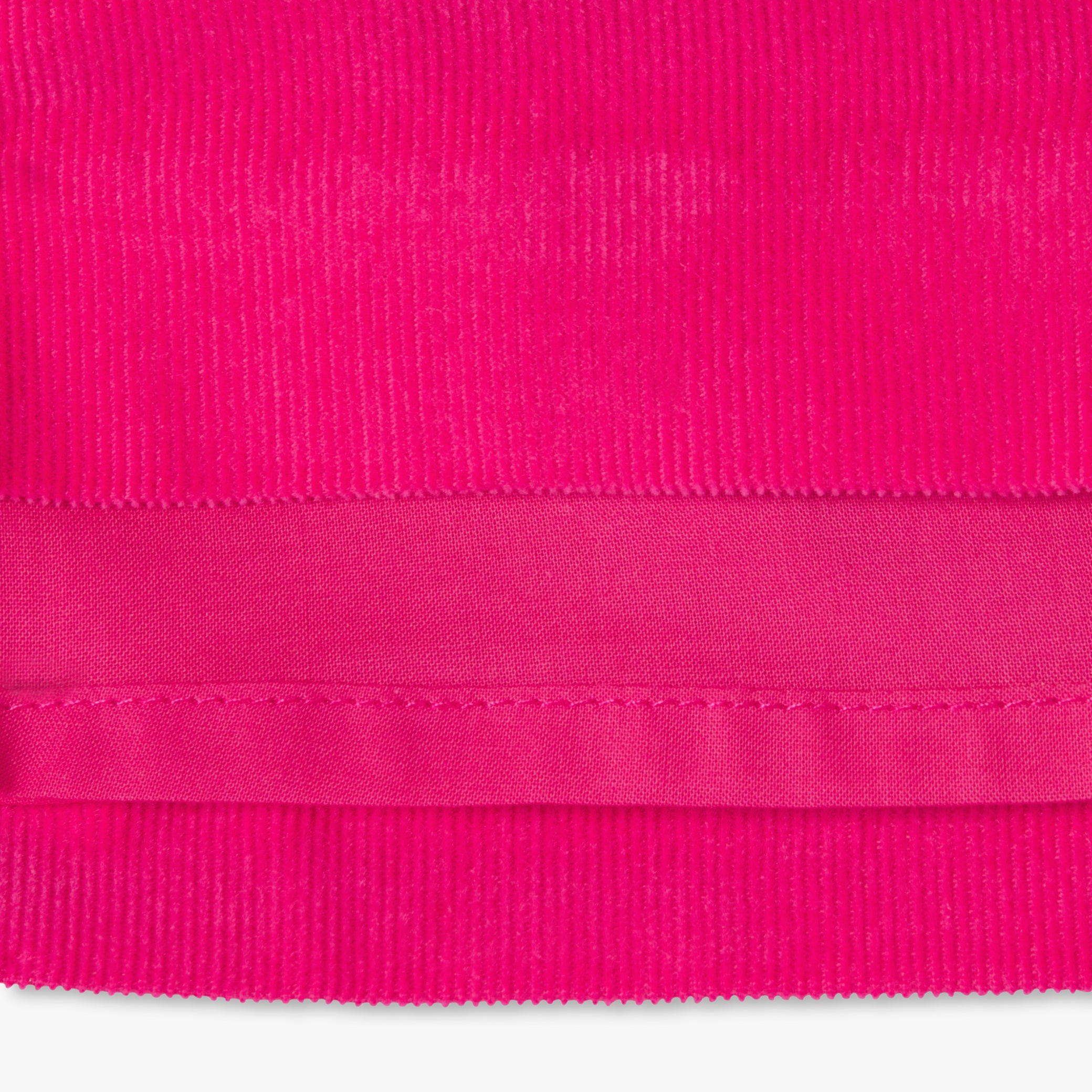 Baby girl pinafore dress in fine-ribbed corduroy