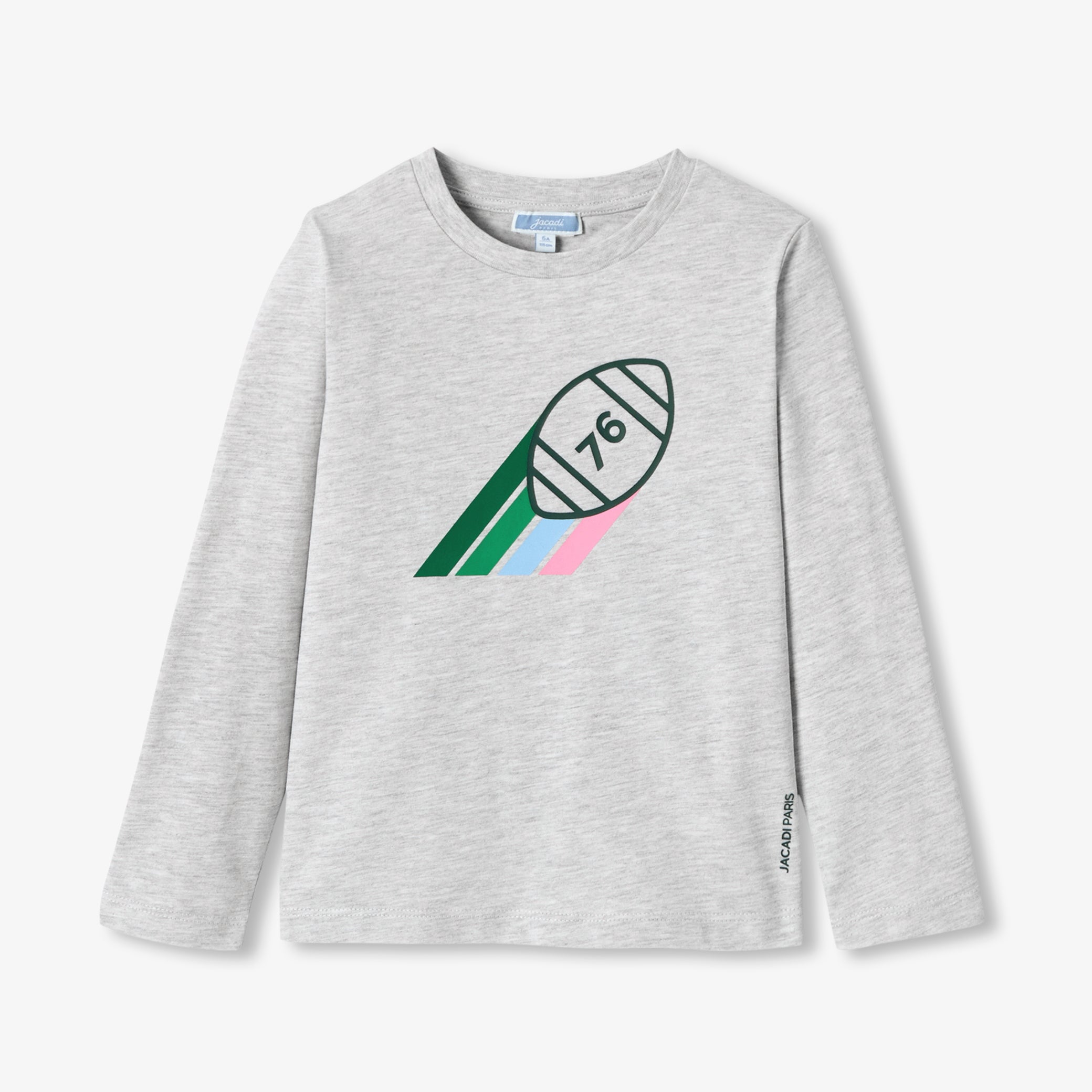 Boy long-sleeved jersey T-shirt