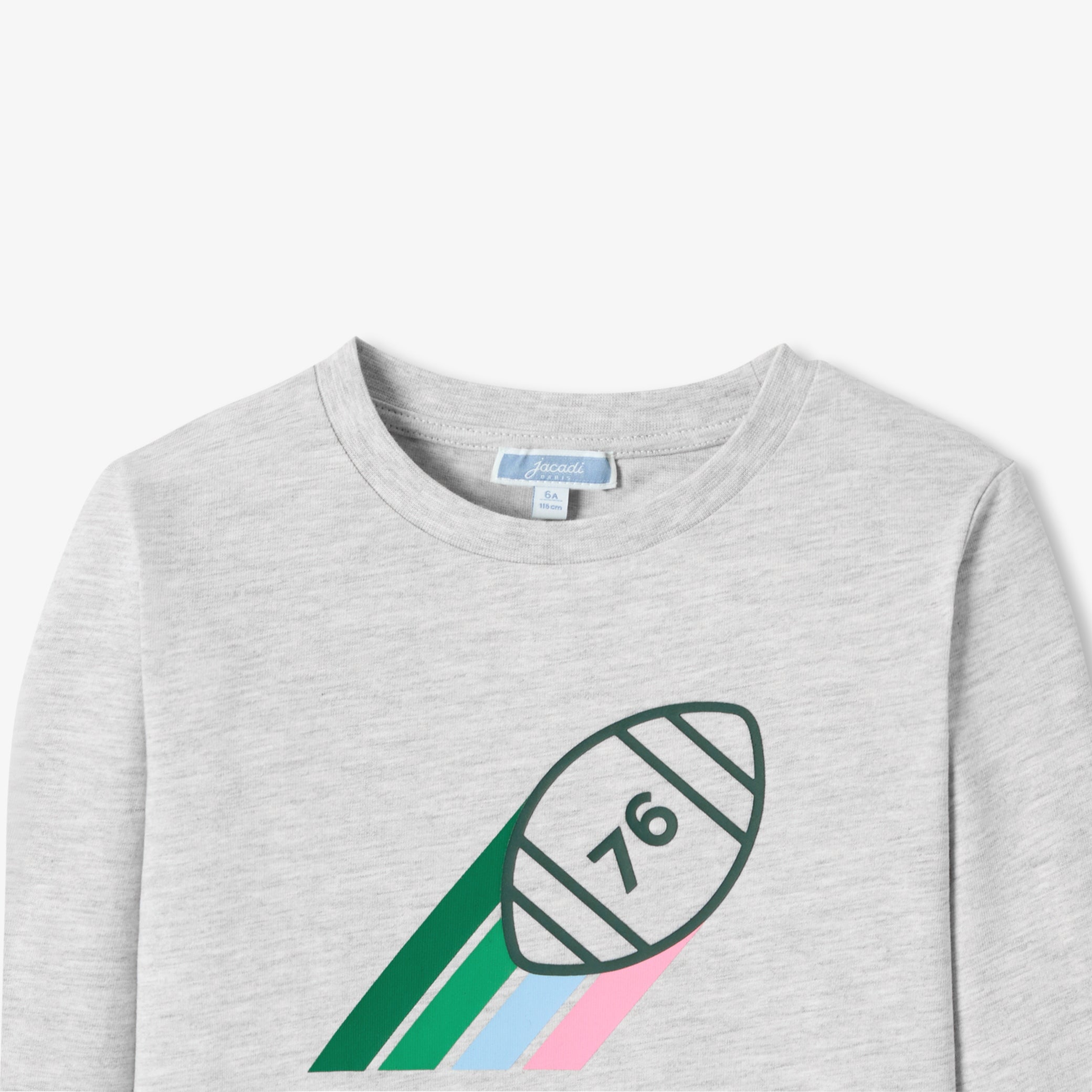 Boy long-sleeved jersey T-shirt