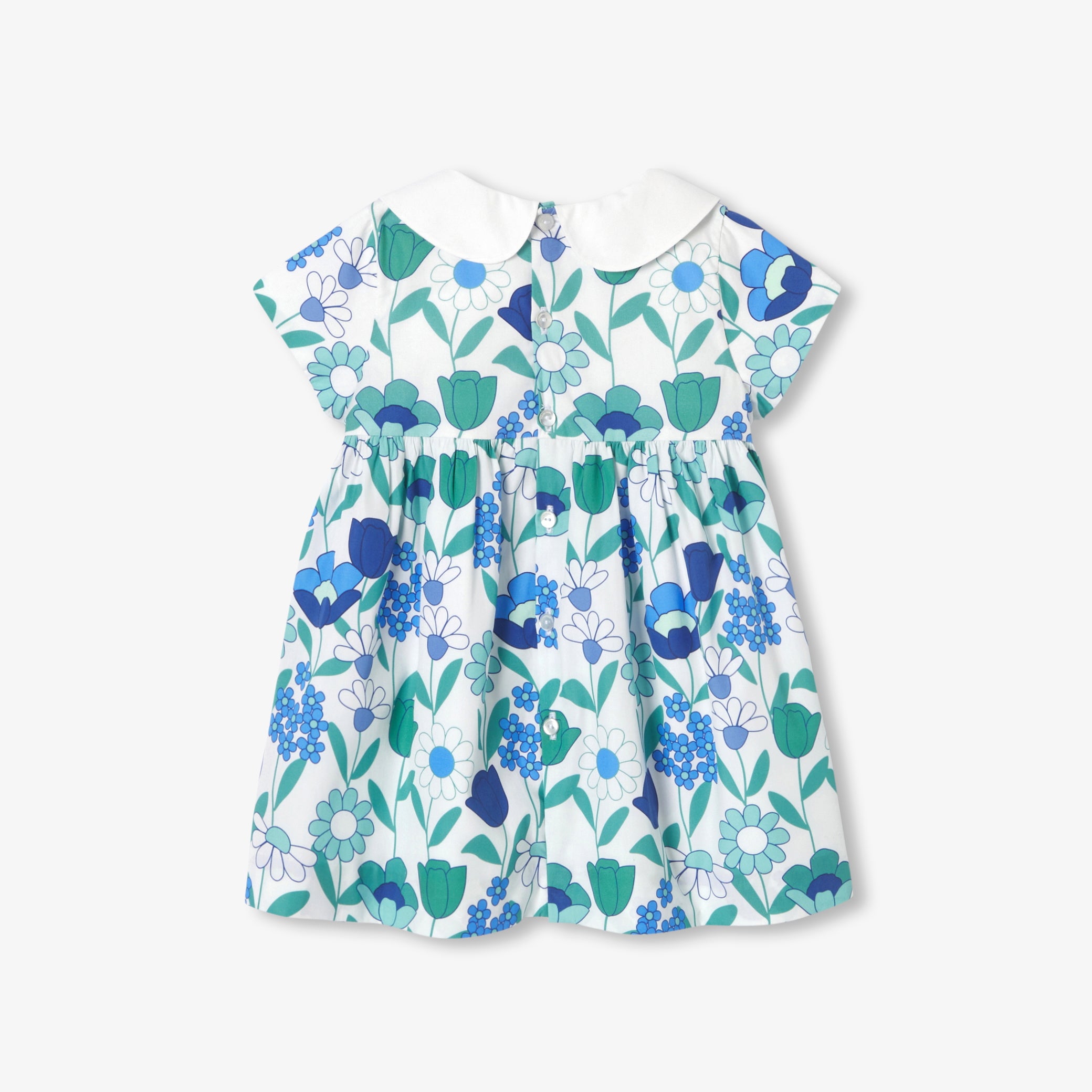 Baby girl floral cotton dress