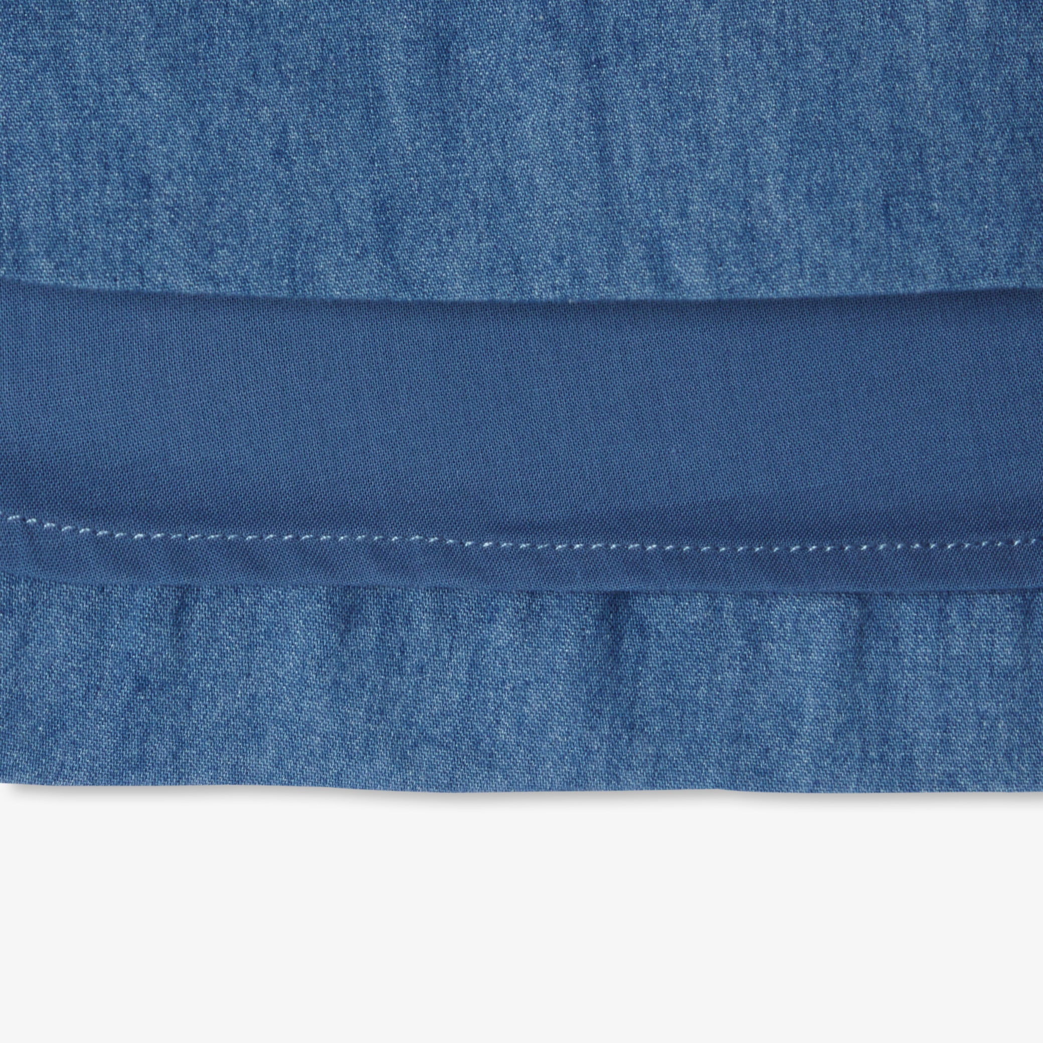 Baby girl chambray dress