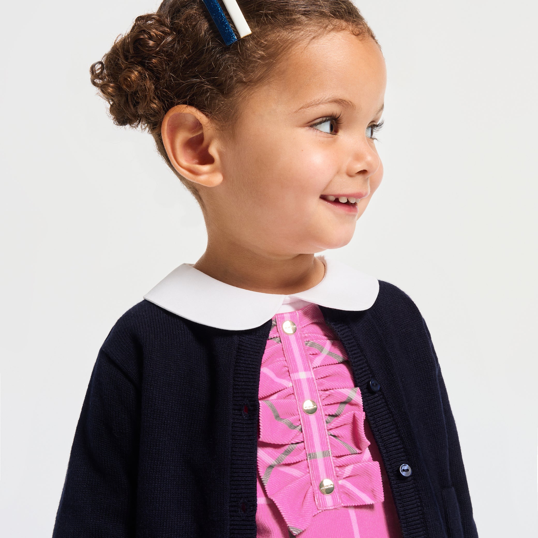 Baby girl milleraies velvet pinafore dress