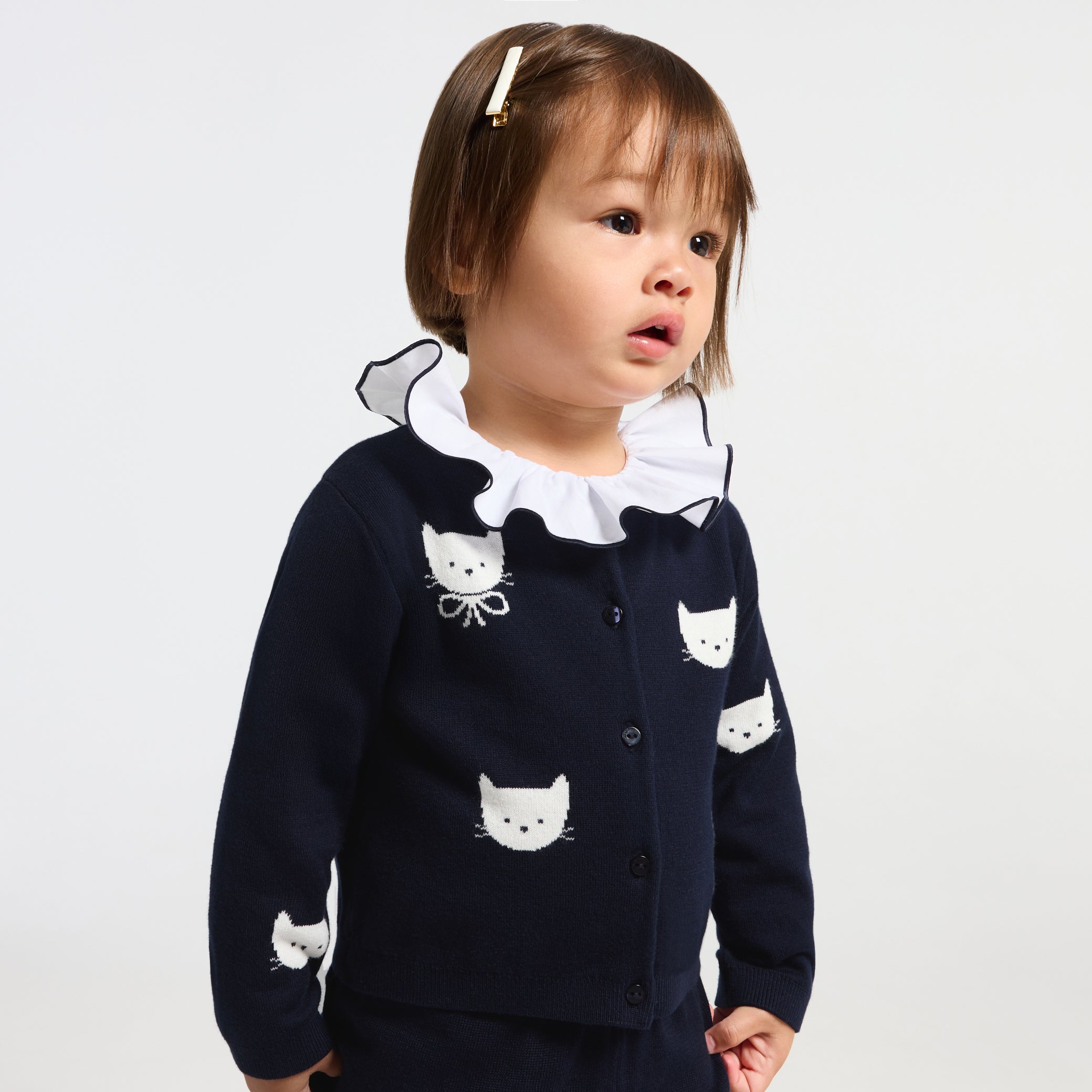 Baby girl knit cardigan