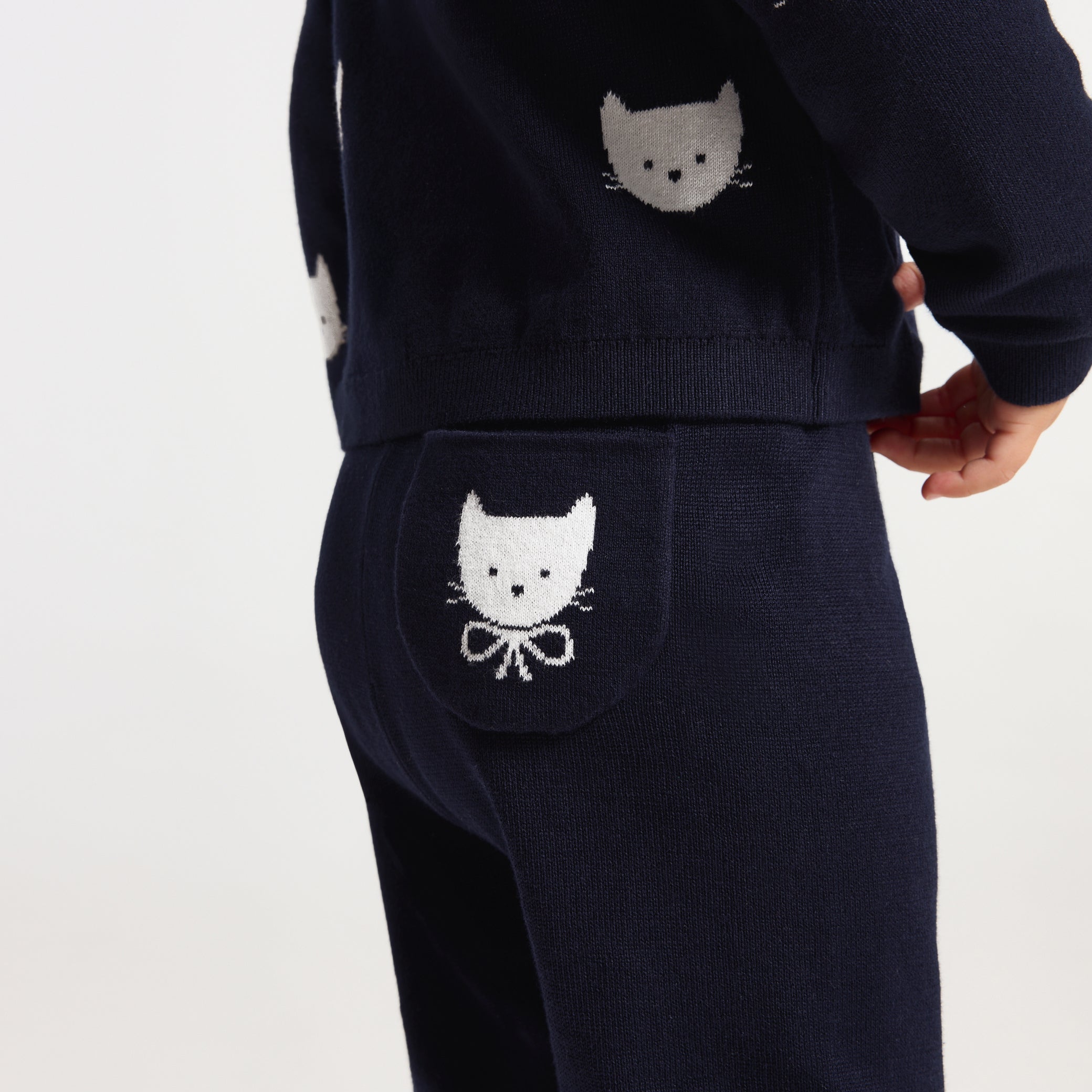 Baby girl knit pants