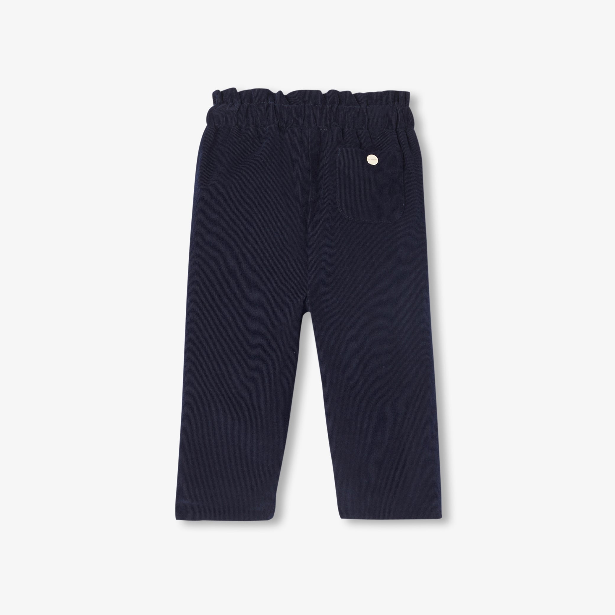 Baby girl fine-ribbed corduroy pants