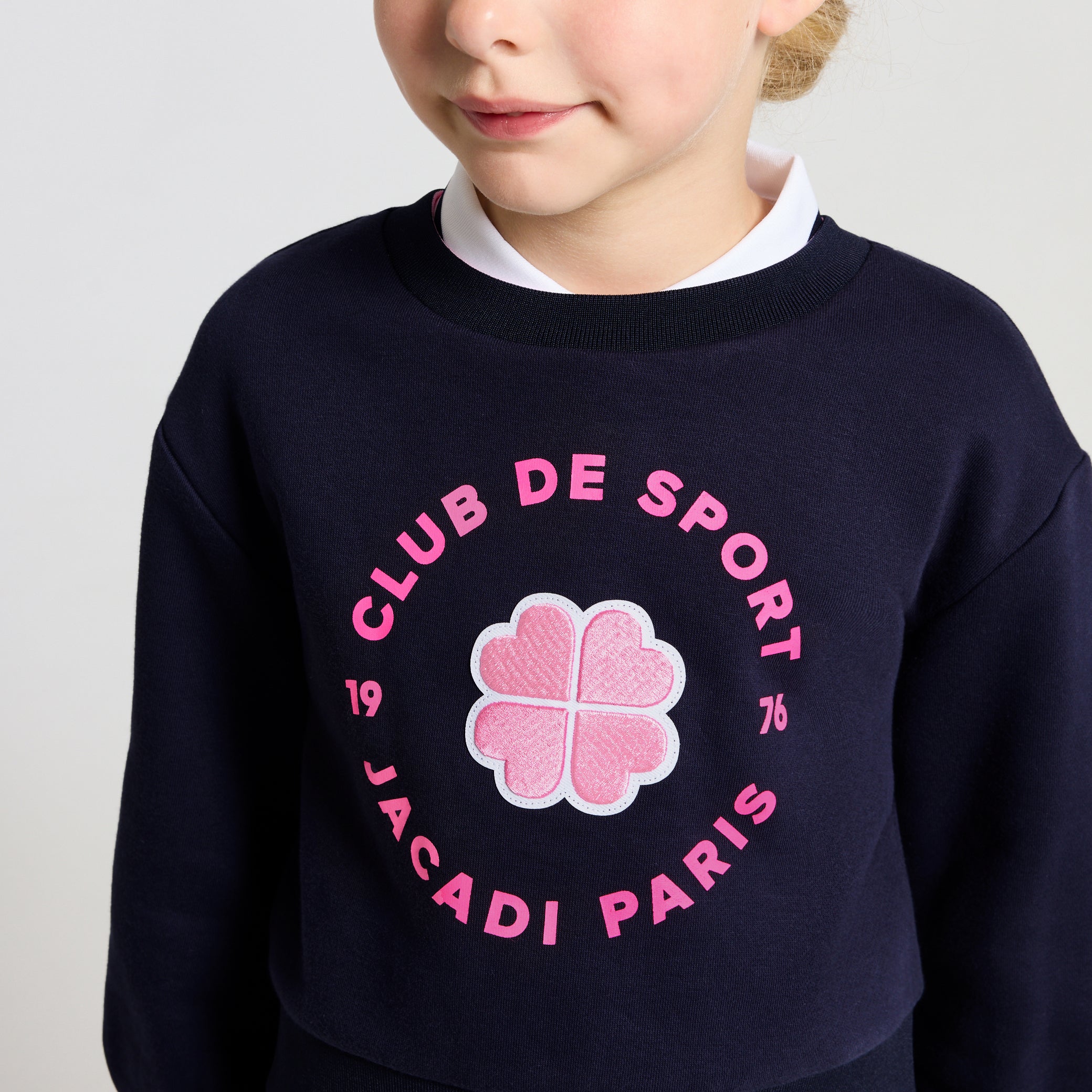 Girl fleece sweatshirt