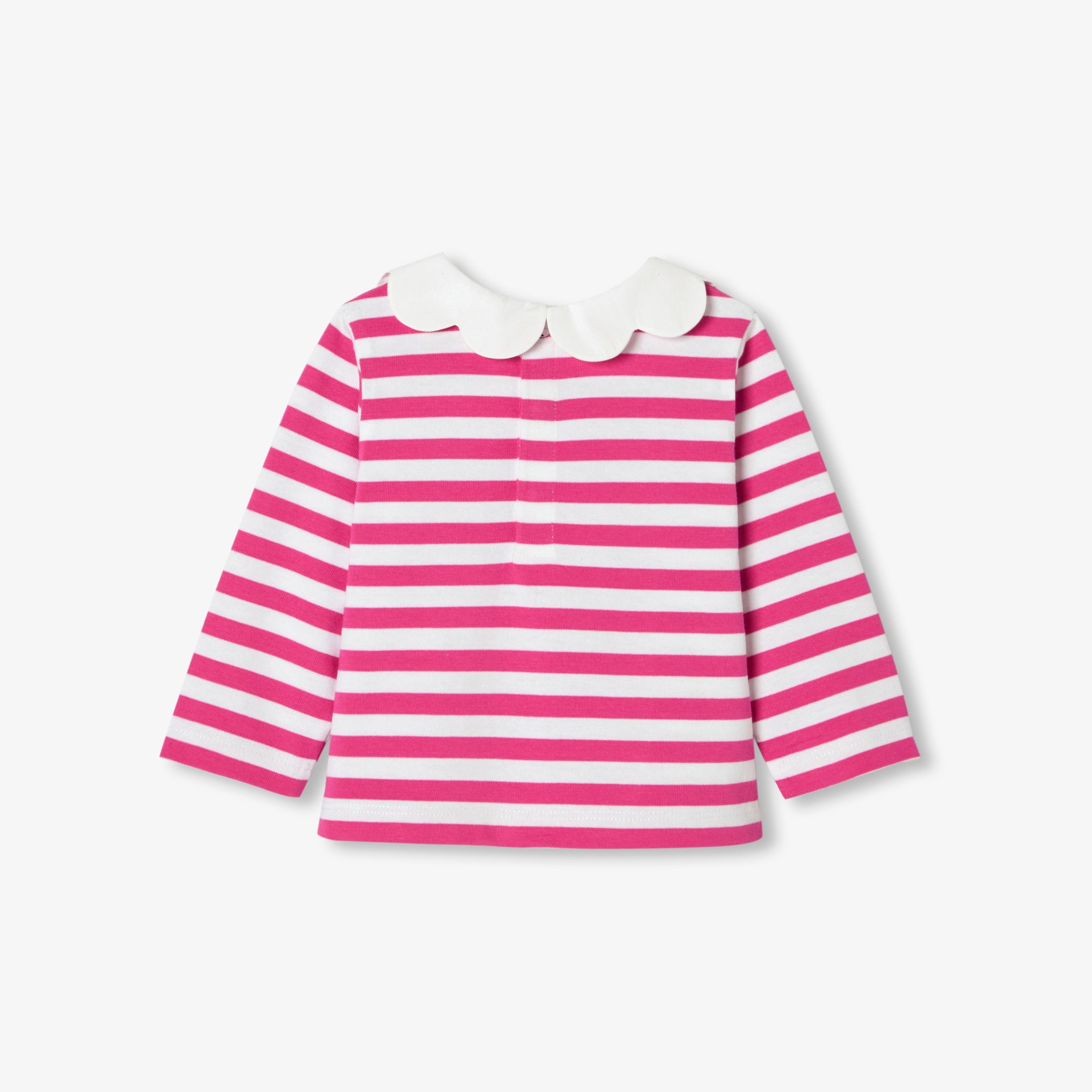 Baby girl striped cotton top
