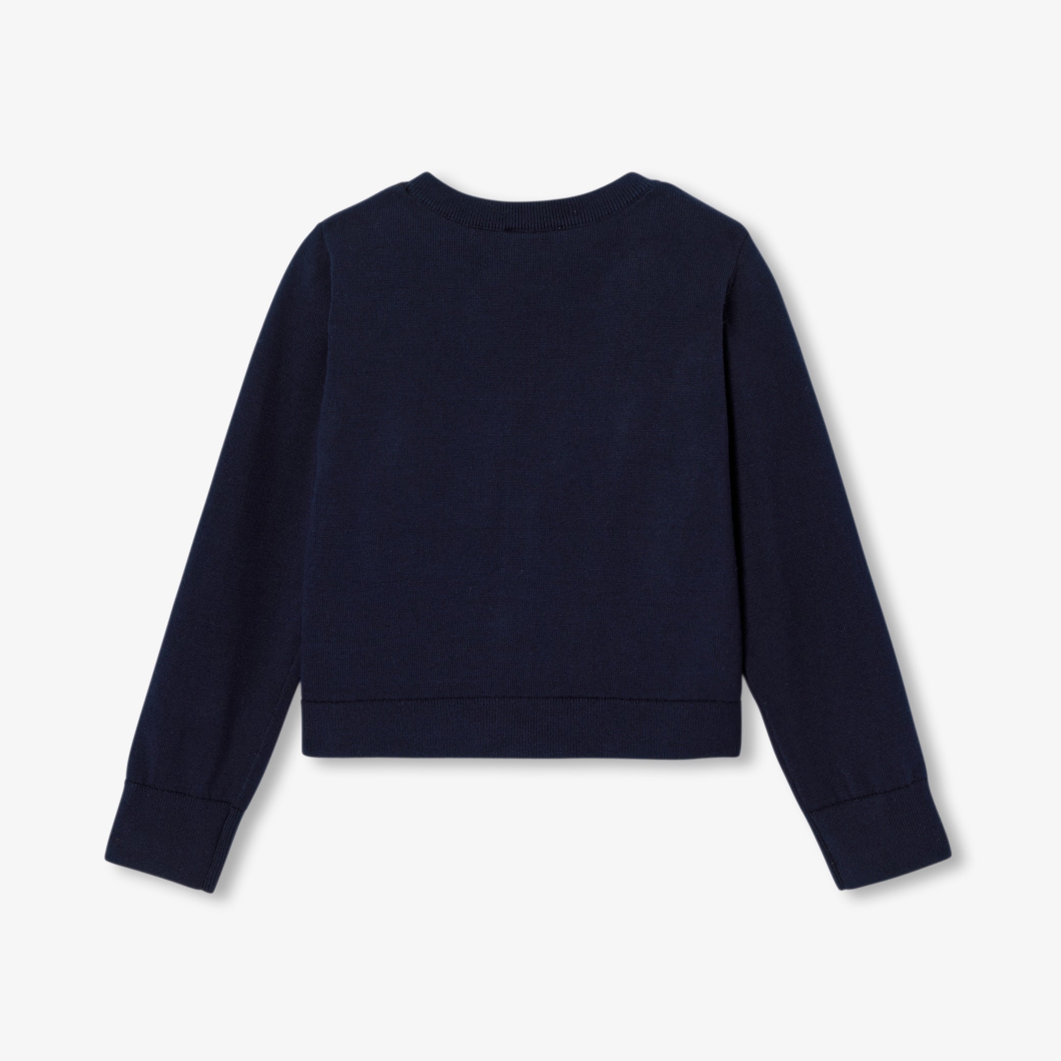 Girl heart jacquard cardigan