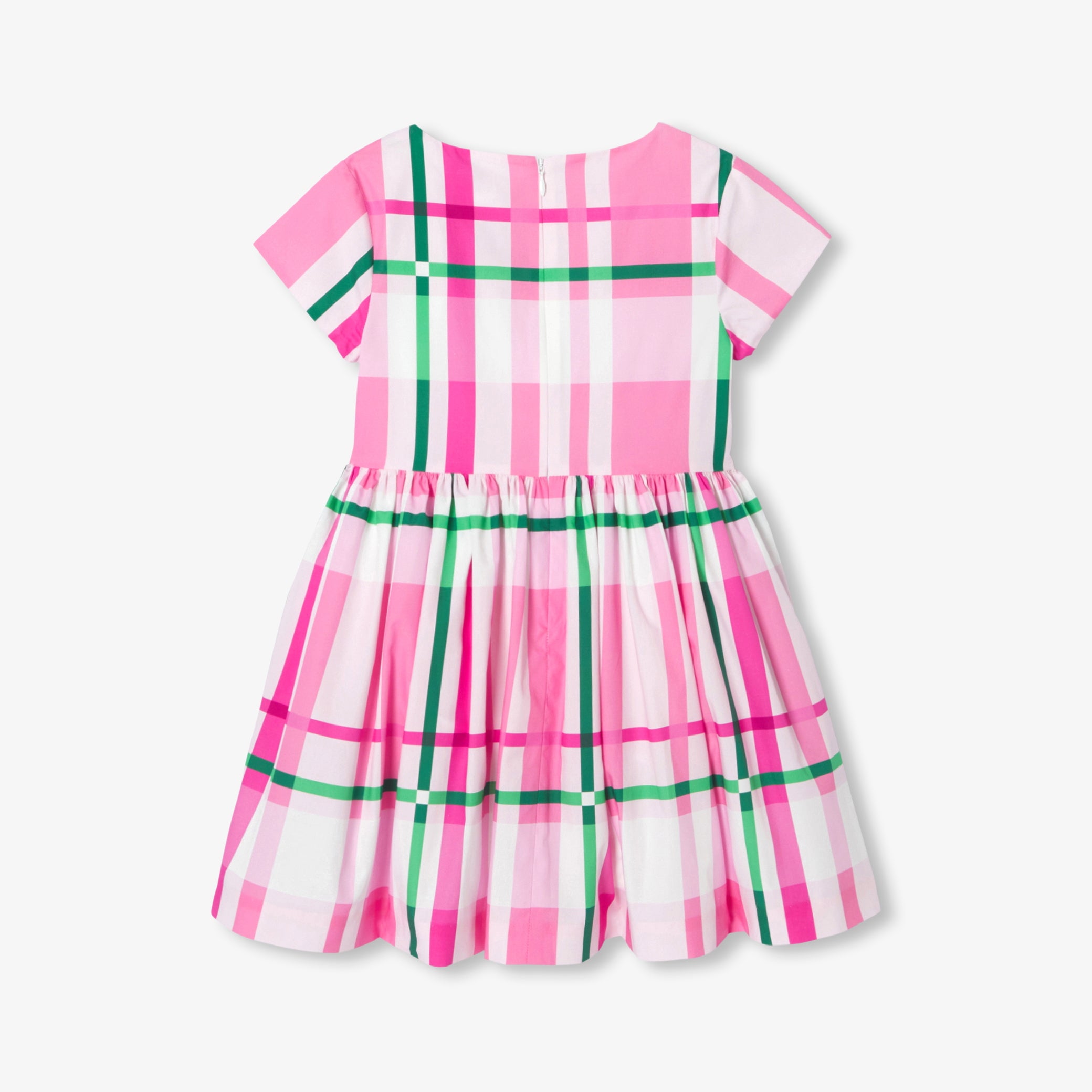 Girl checkered dress