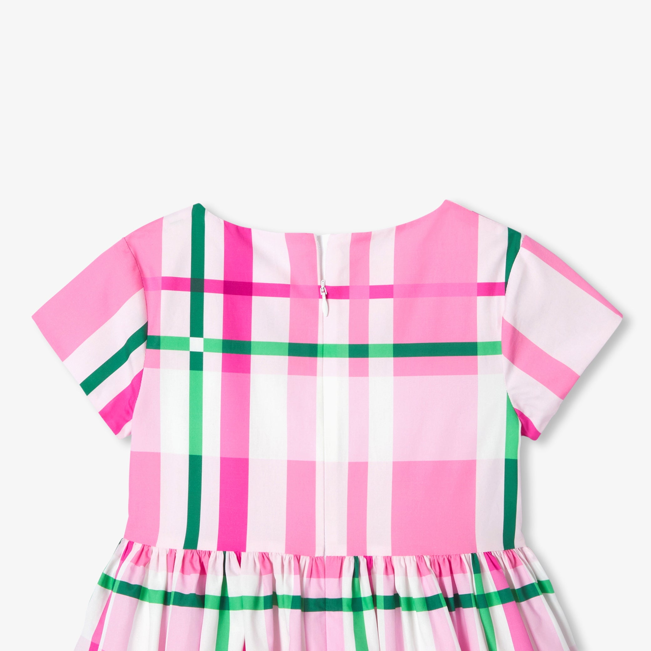 Girl checkered dress
