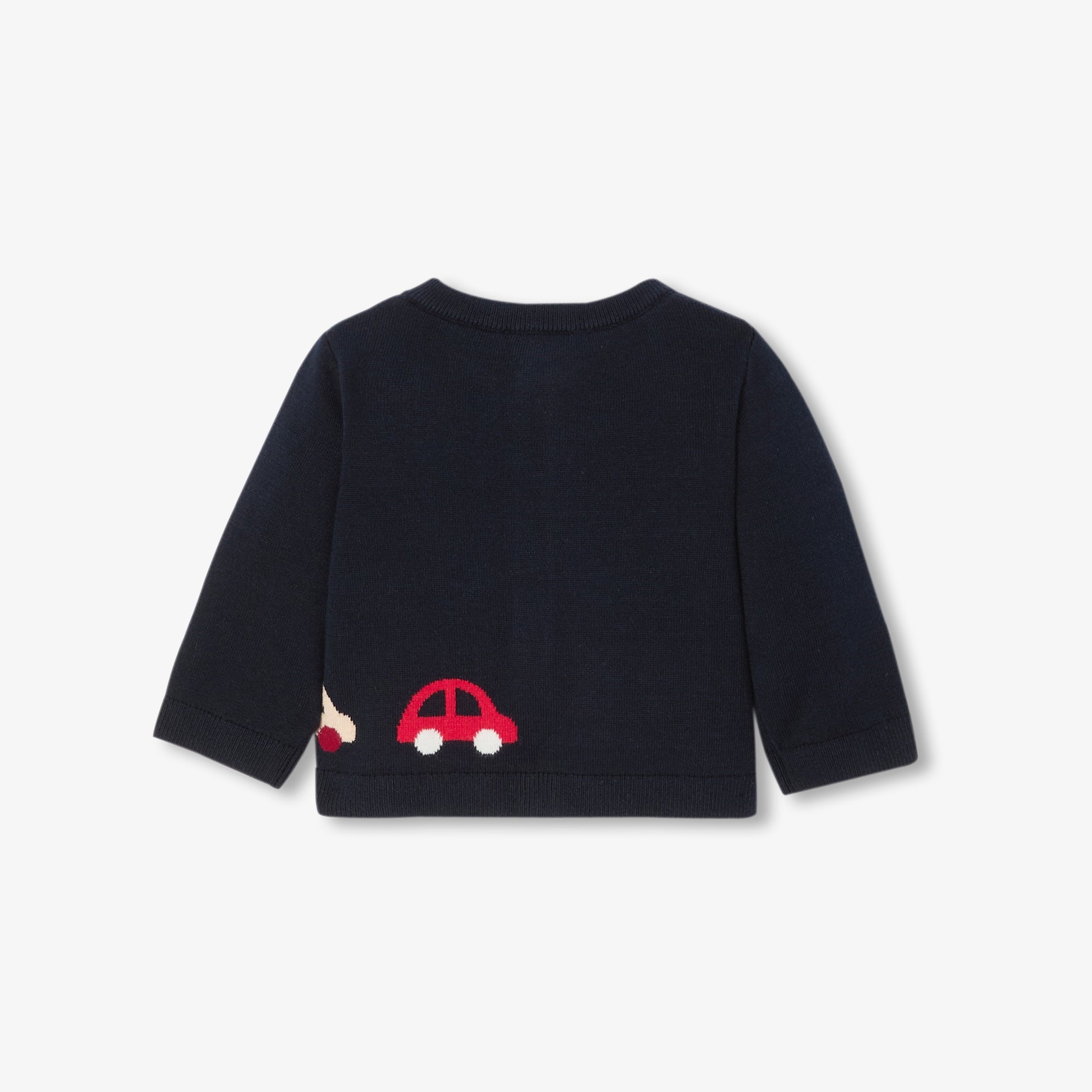 Baby boy soft knit cardigan