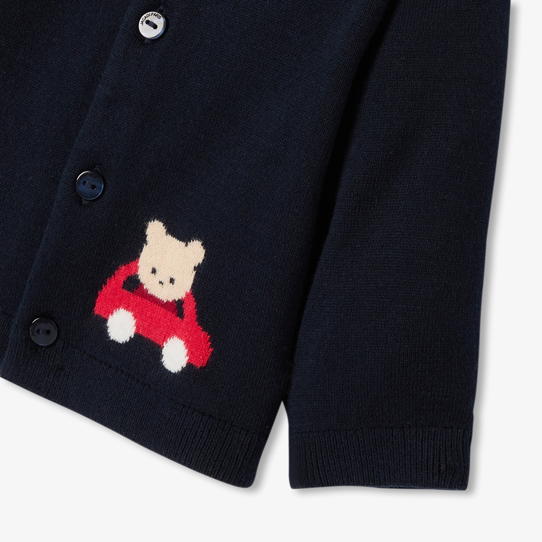 Baby boy soft knit cardigan