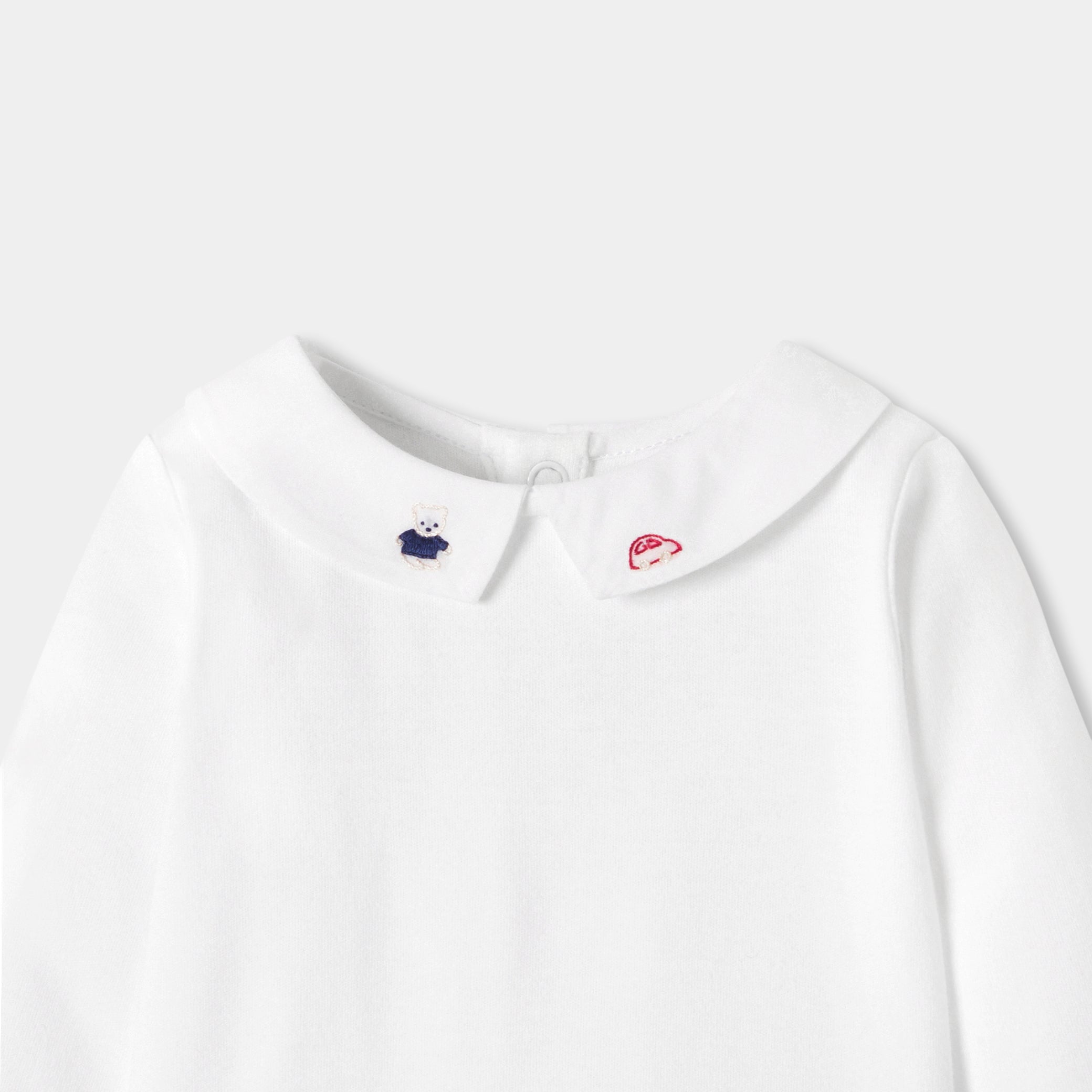 Baby boy long-sleeved bodysuit
