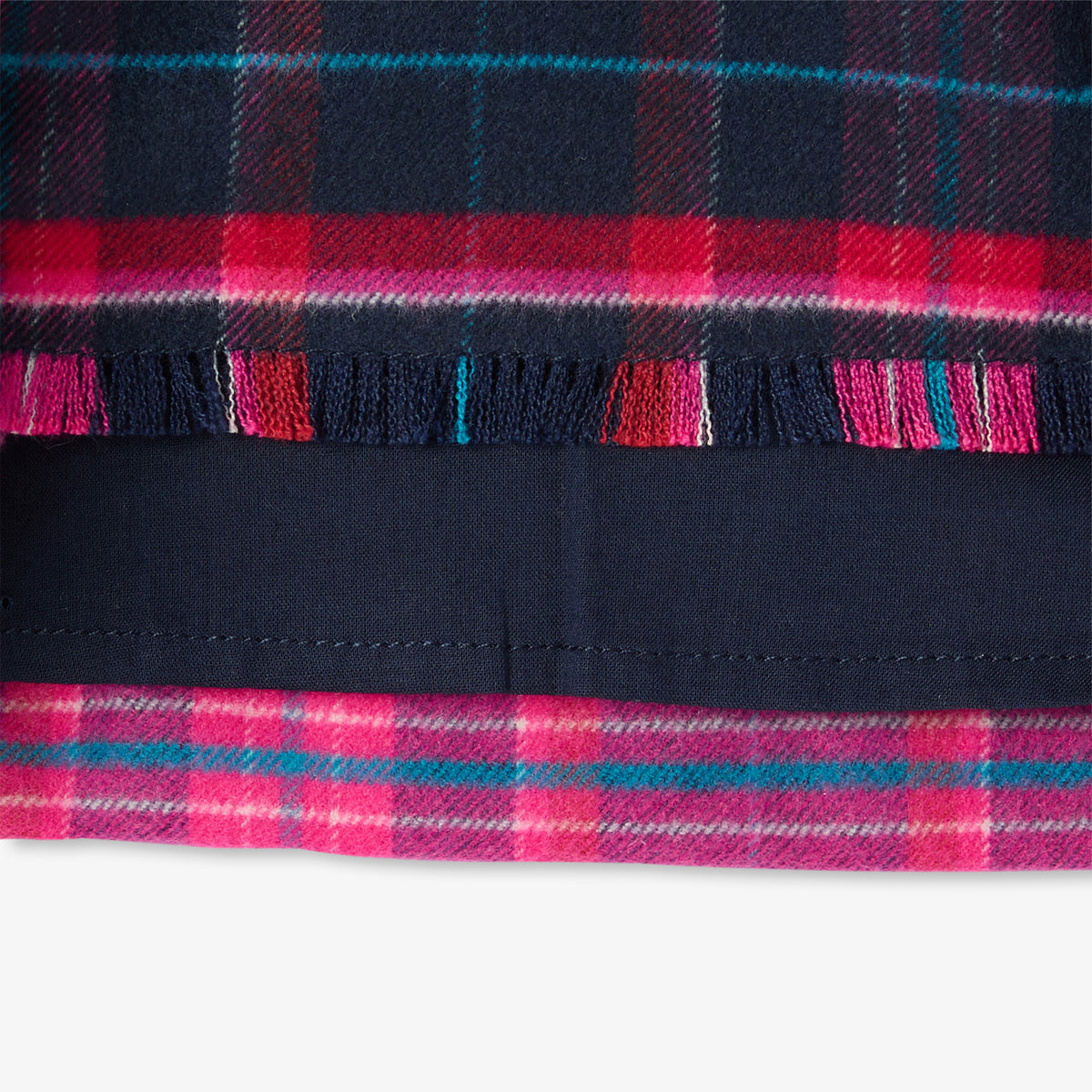 Baby girl tartan pinafore dress