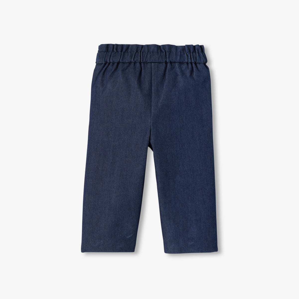 Baby girl paper bag waist jeans