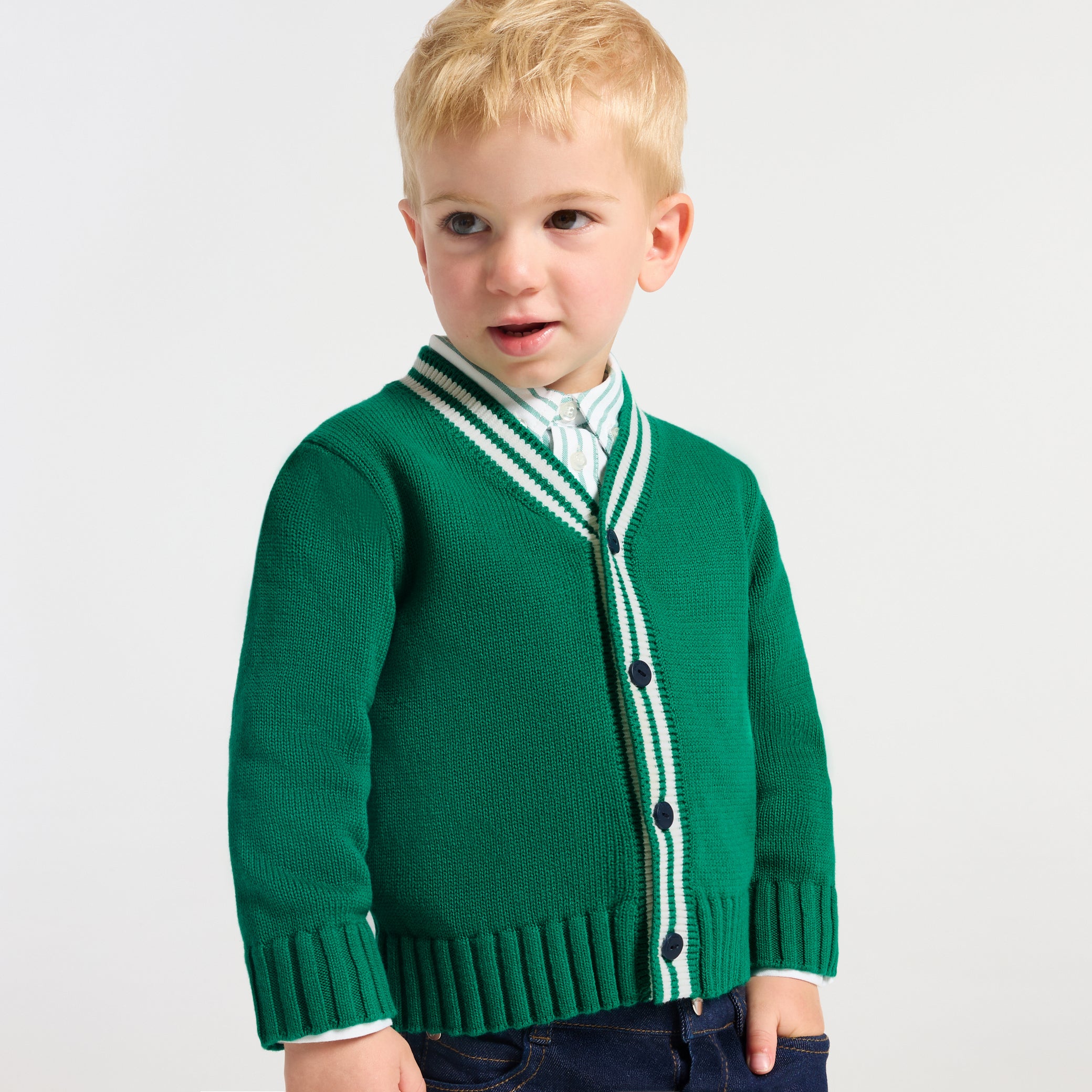 Baby boy cotton cardigan