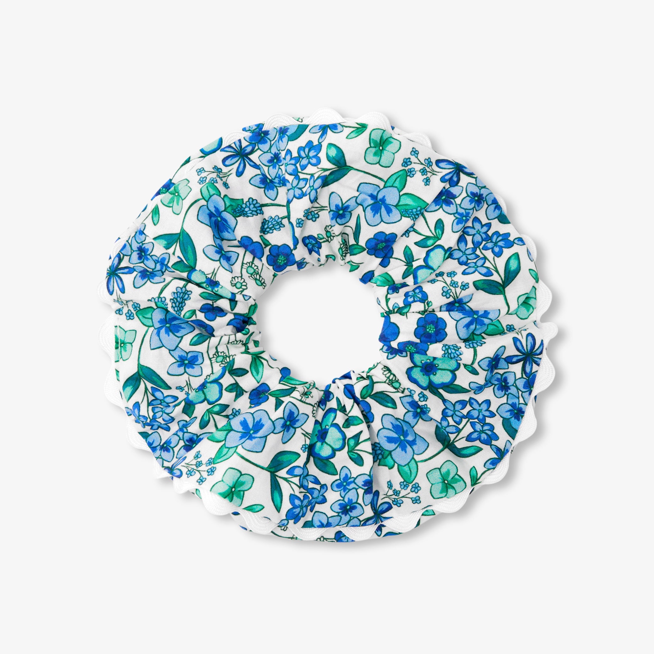Girl croquet trim scrunchie