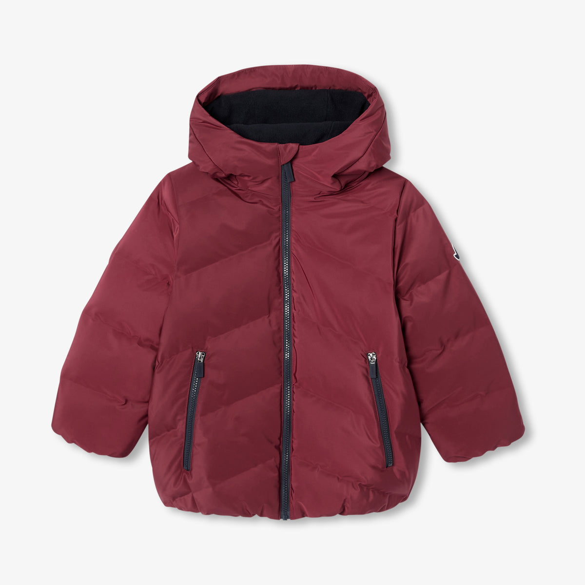 Child hooded padded jacket