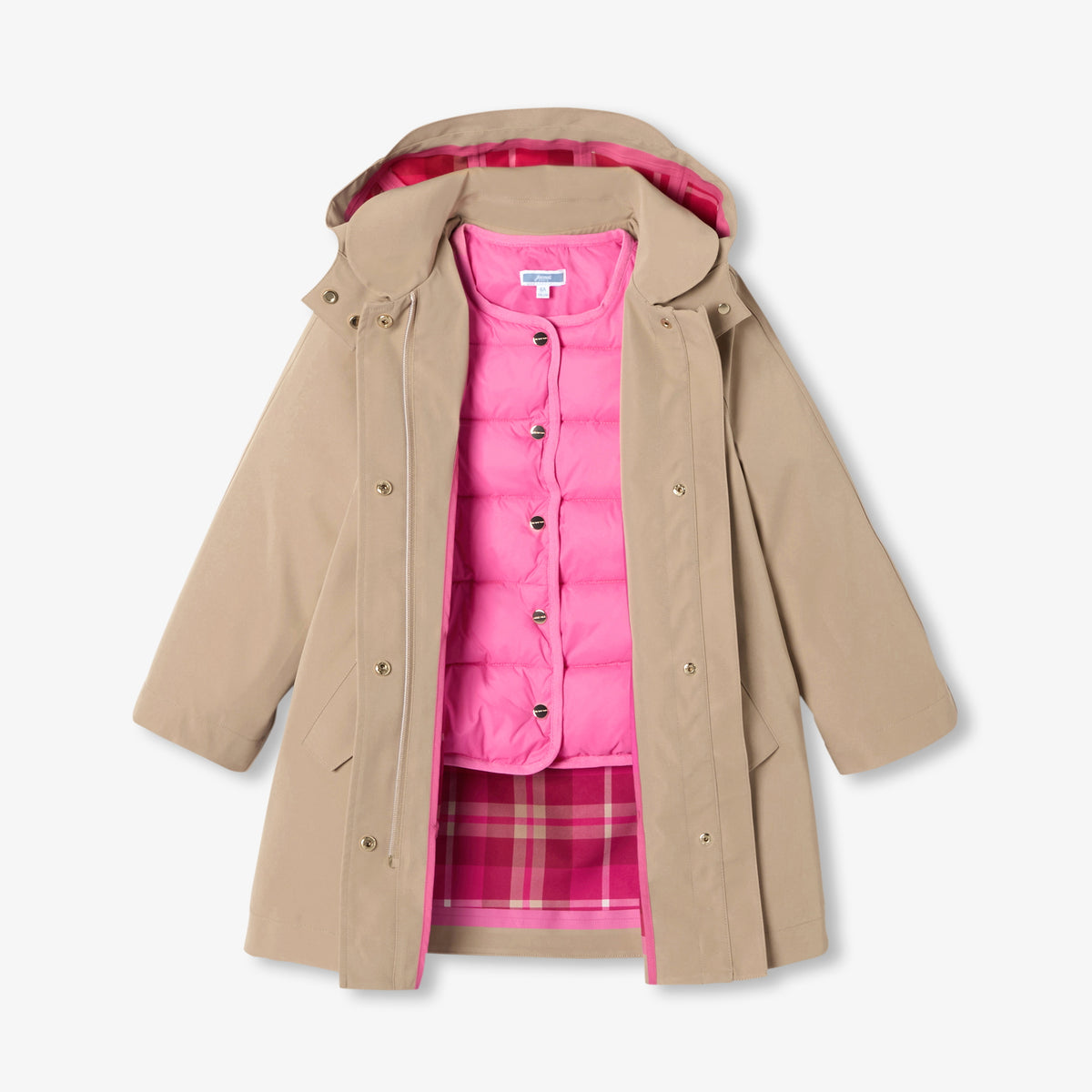 Girl 3-in-1 parka