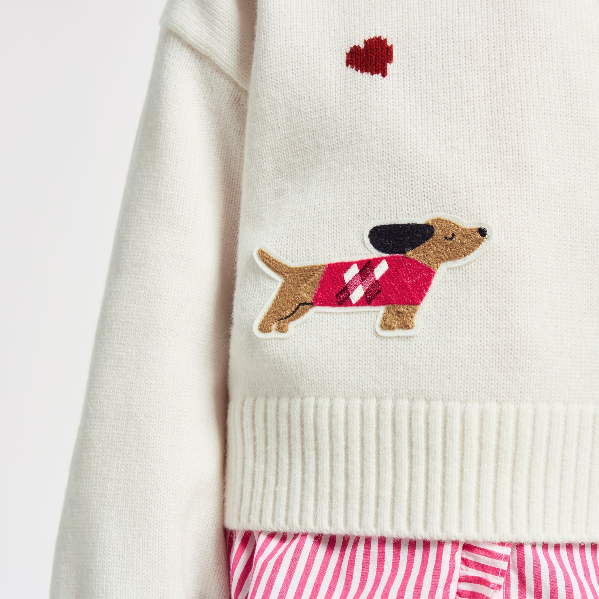 Girl wool blend jumper