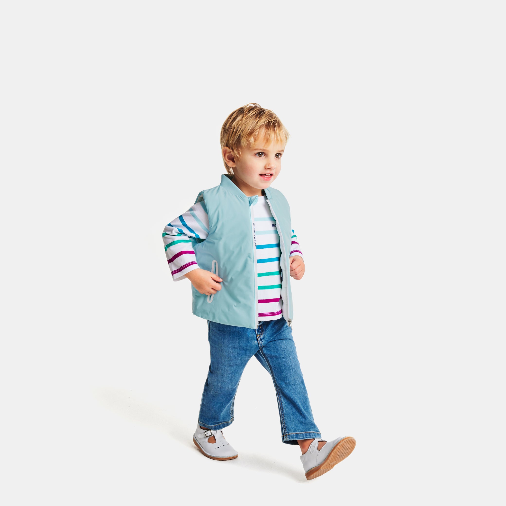 Toddler boy puffer vest