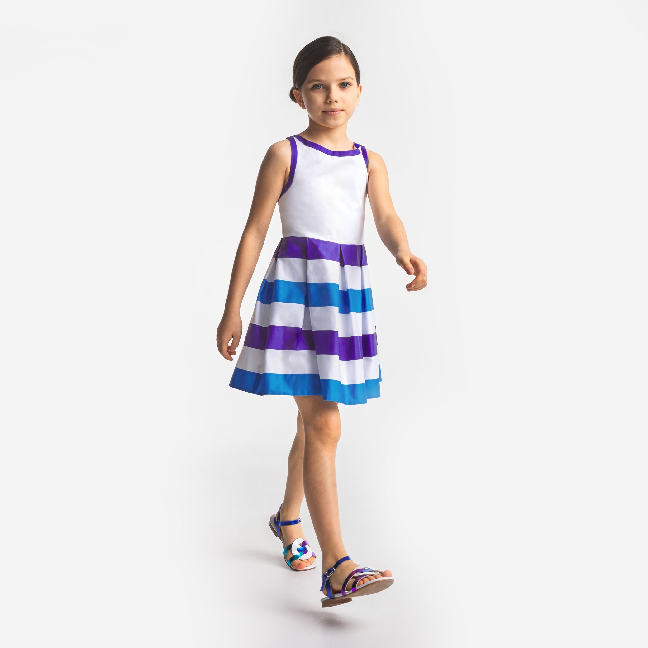 Girl satin dress