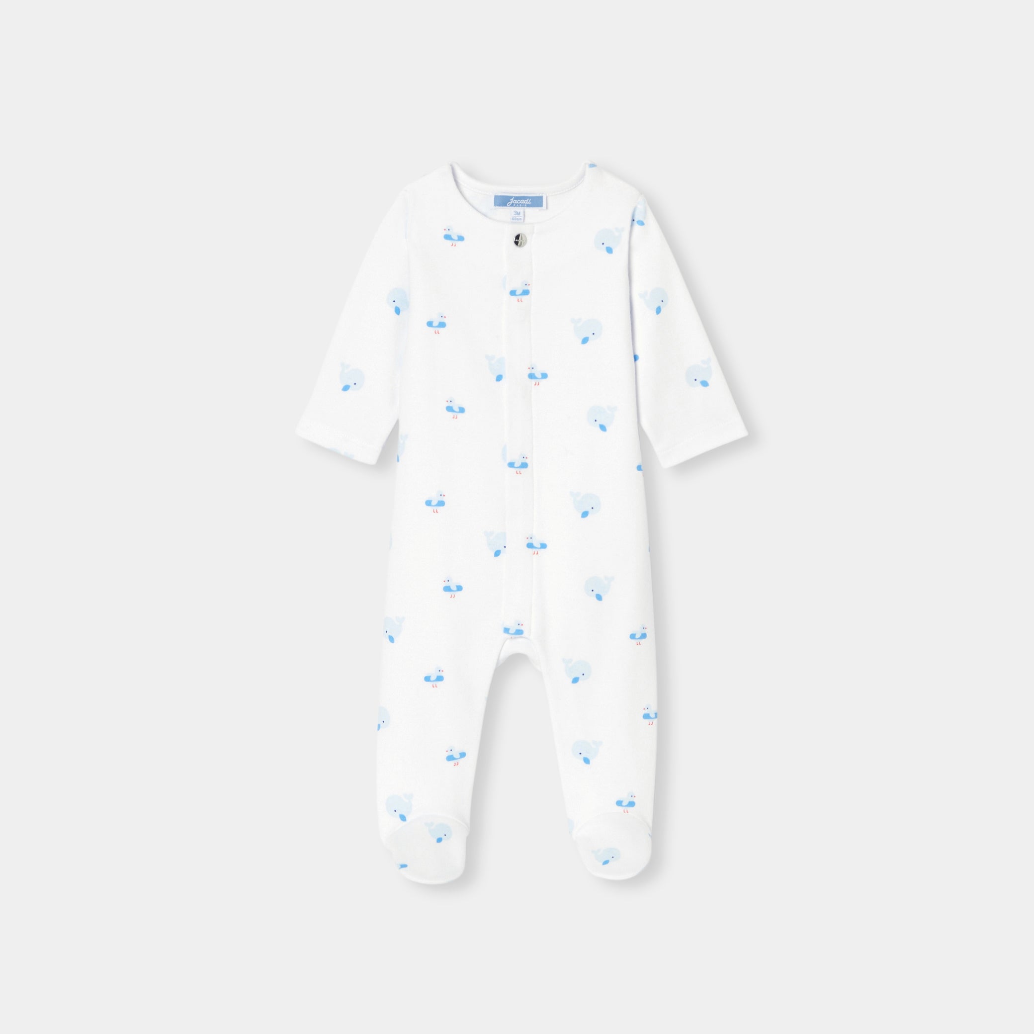 Baby boy pajamas in interlock