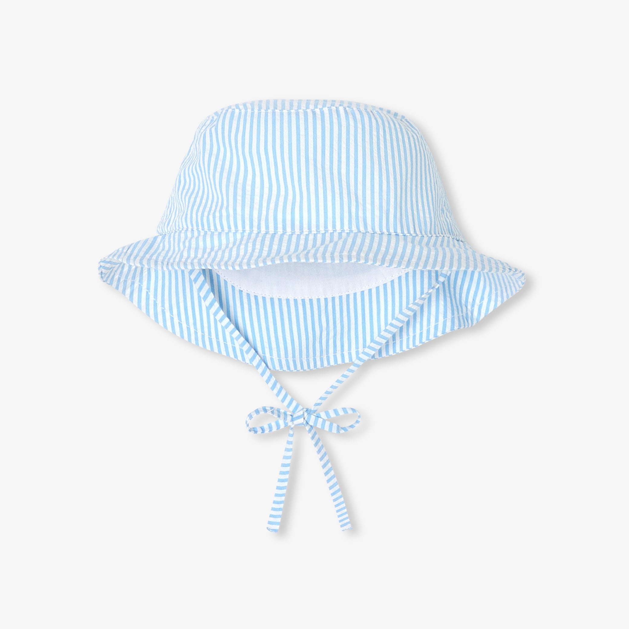 Baby boy bob in striped cotton