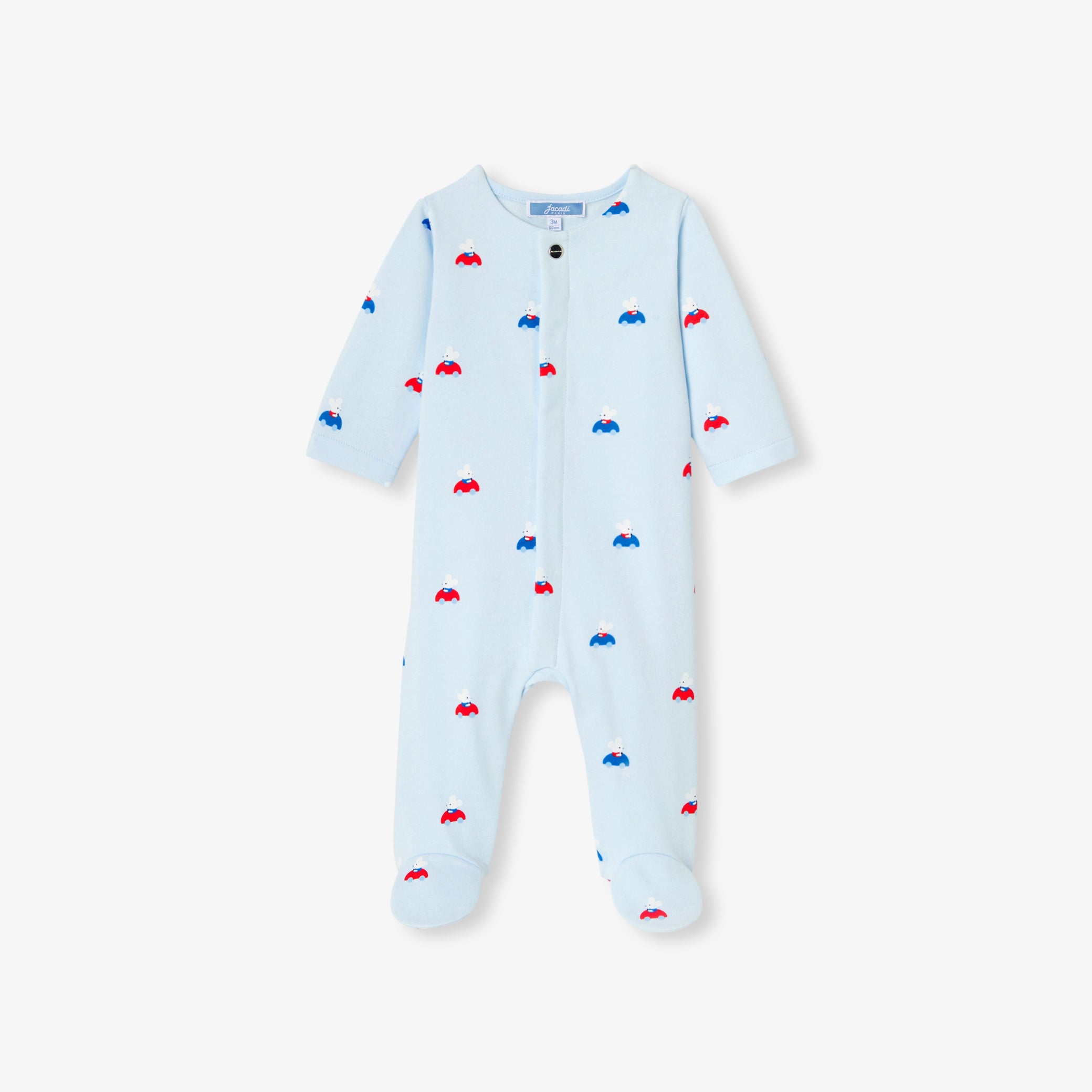 Baby boy fleece pajamas
