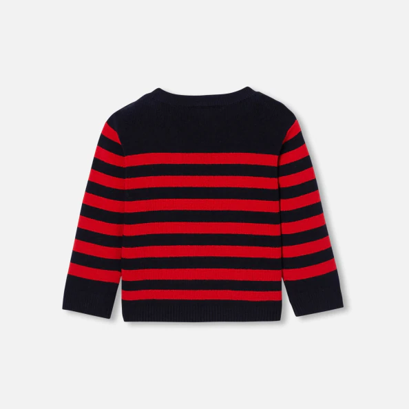 Toddler navy sweater
