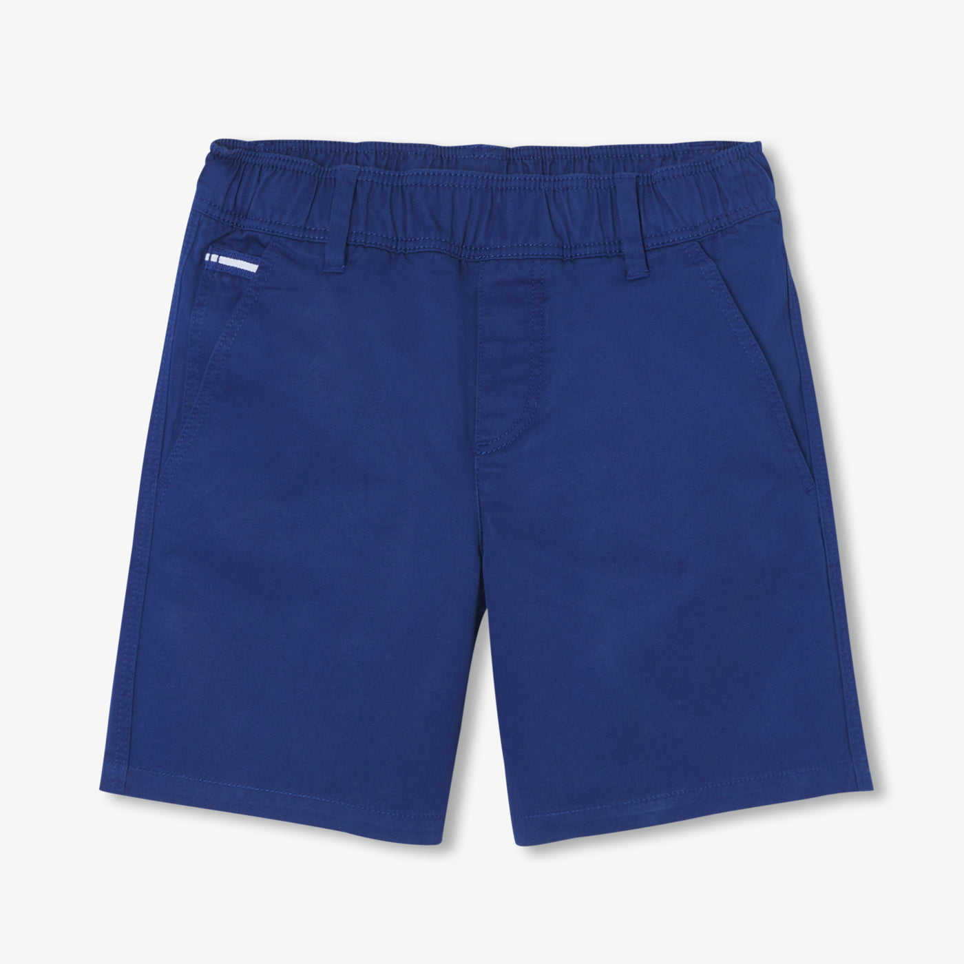 Girl cotton twill Bermuda shorts