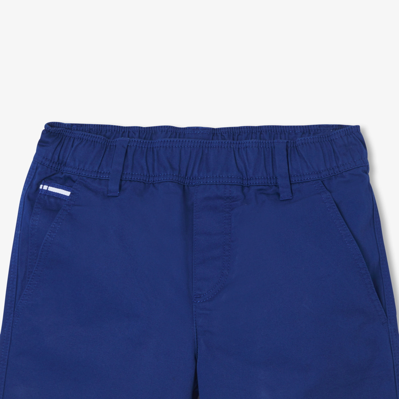 Boy cotton twill Bermuda shorts