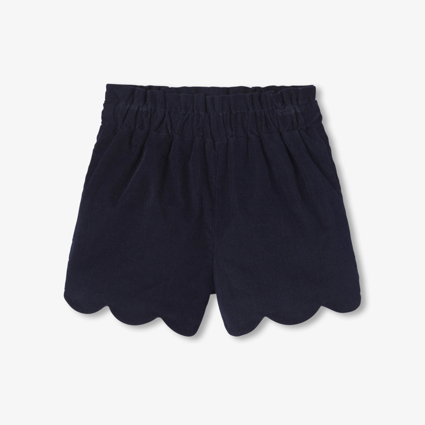 Baby girl fine-ribbed corduroy shorts