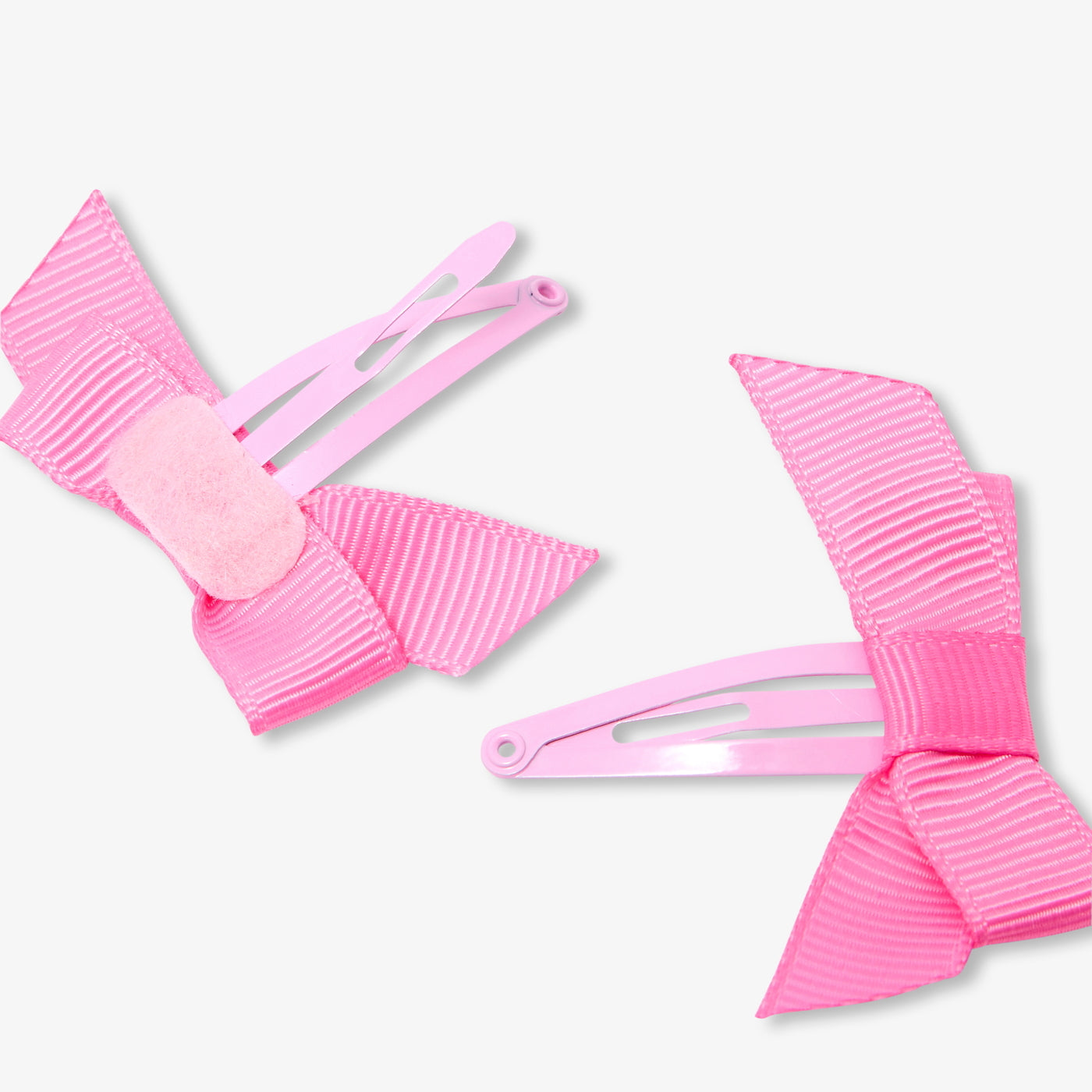 Baby girl grosgrain bow hair clip set